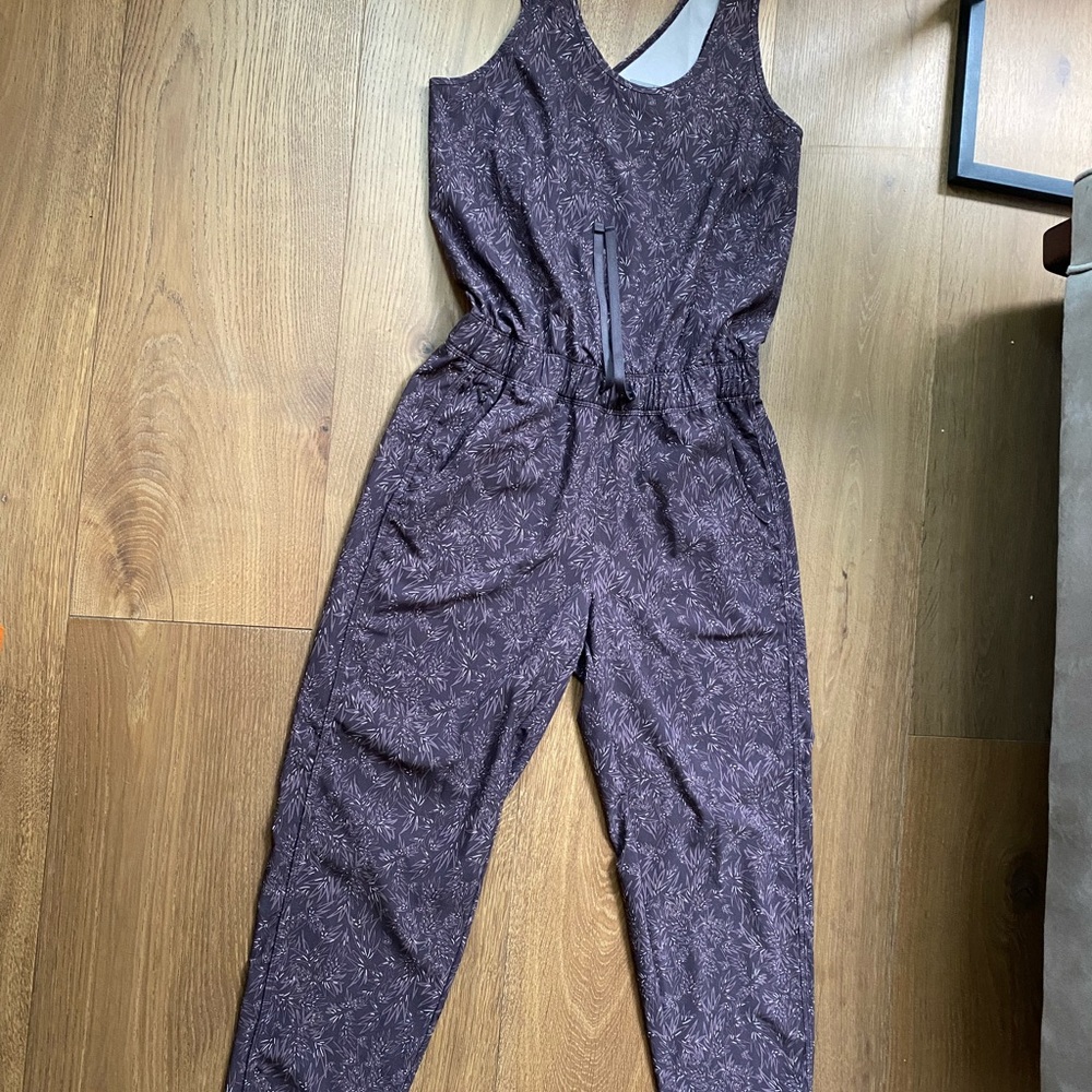 Patagonia Purple Printed Jumpsuit